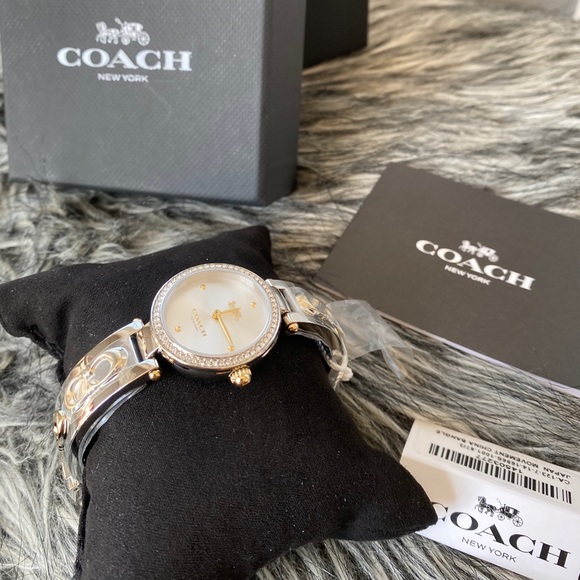 NWT authentic COACH two tone Park watch - Picture 3 of 6